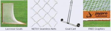 Professional Lacrosse Goal Package